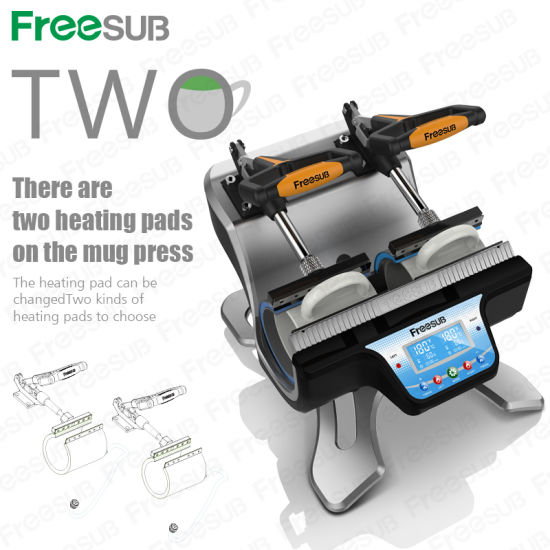 Double Station Automatic Mug Press Printing Machine ST-210