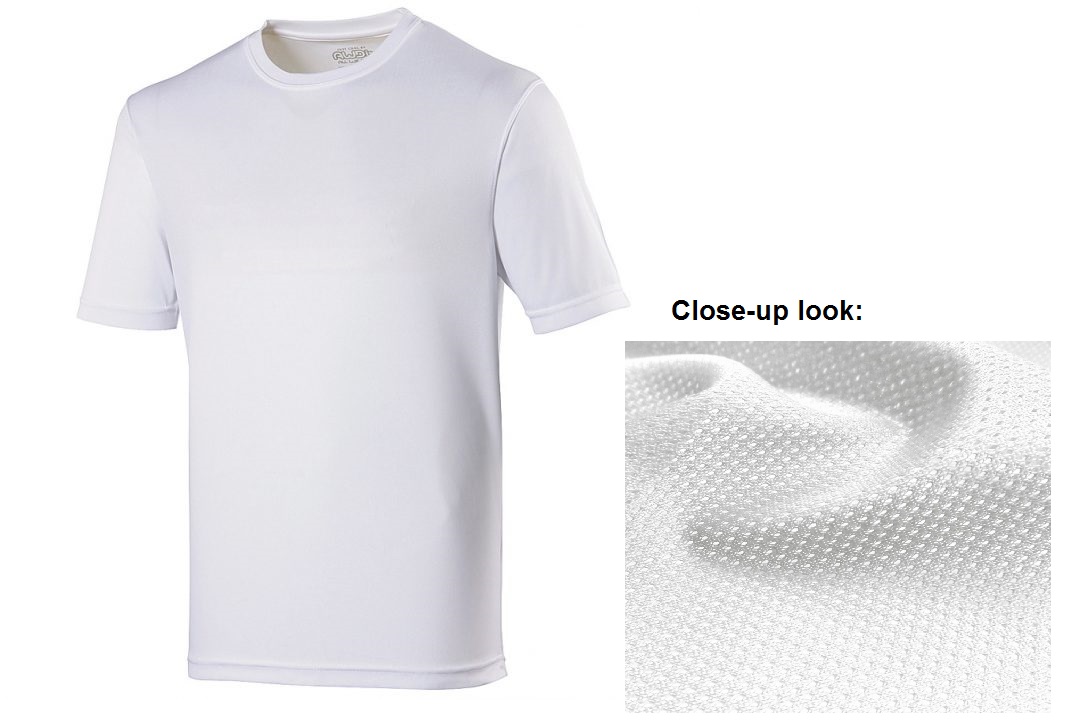 Quick dry microeyelet dri fit Tshirt 