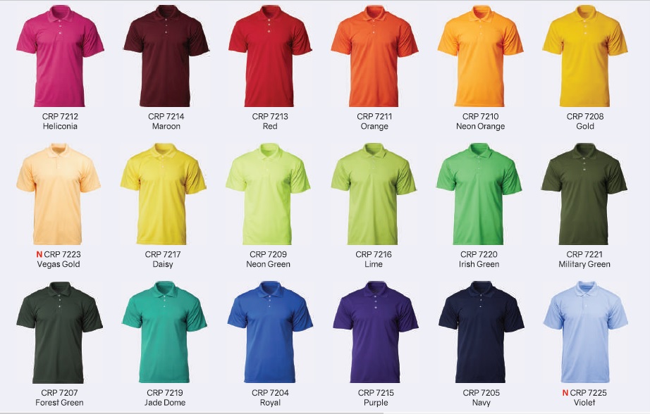 cheap no MOQ drifit polo printing in Singapore