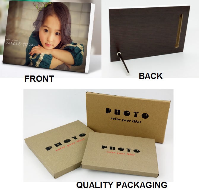 Custom Printed Personalized Photo with Stand Custom Printed Personalized Photo with Stand