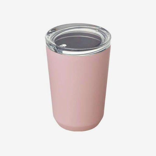 pink travel mug