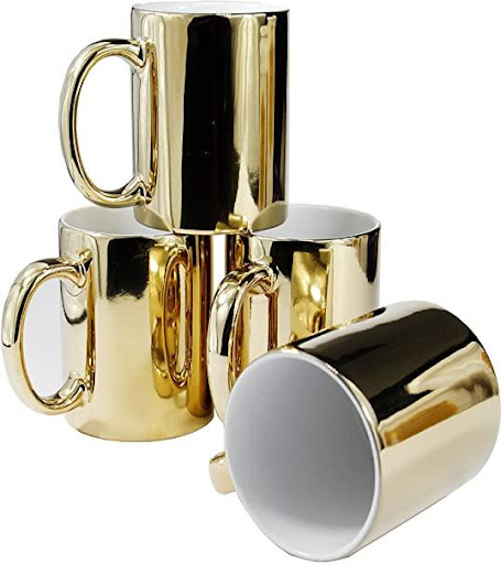 Gold mugs